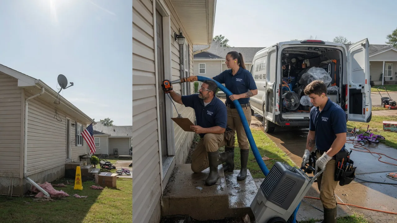 Ceiling Water Damage Restoration in Deep Water, WV near me